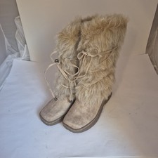 Damenstiefel mit Fell Gr. 36