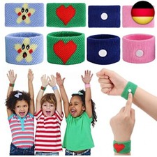 Abeillo 4 Paar Akupressur Armband, Akupressurband Gegen Übelkeit Kinder, Anti