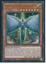 YUGIOH ELEMENTAR HELD AUFRICHTIGER NEOS  LDS3-DE102 ULTRA RARE BLAUE SCHRIFT
