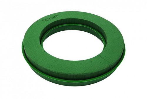Steckschaum ring blumen - -, ring,