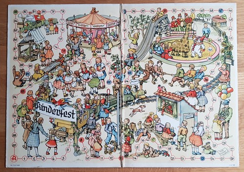 Würfelspiel kinderfest - würfelspiel,