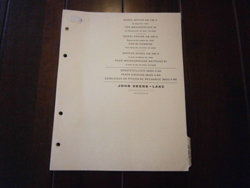 John deere lanz ezt liste - john,