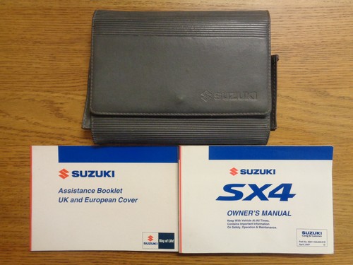 Suzuki sx4 betriebsanleitung - suzuki,