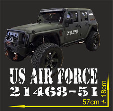1 US AIR FORCE Aufkleber 57cm