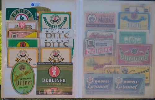 Bieretiketten album sammlung - bieretiketten,