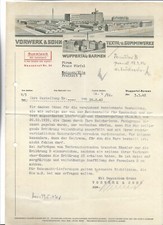 Rechnung / VORWERK & SOHN /