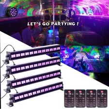 4x 54W UV Schwarzlicht Bar