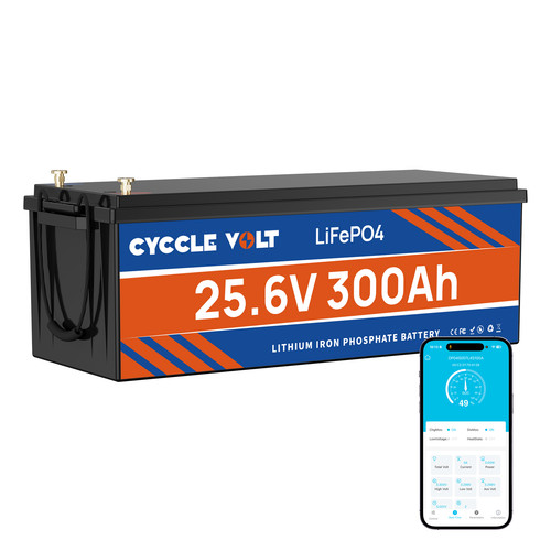 24v 300ah lithium batterie - lithium,