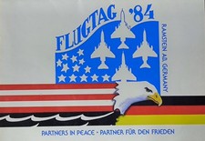 RAMSTEIN: ORIG.-Besucher-Programmheft „FLUGTAG '84 – RAMSTEIN AIR BASE" USAF AB