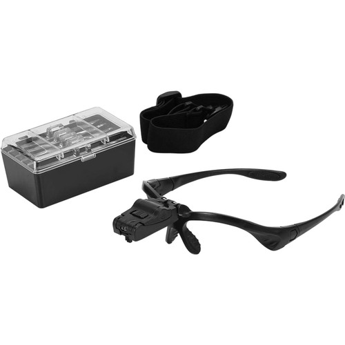 Lupe mit led lichtern 5x - mit,