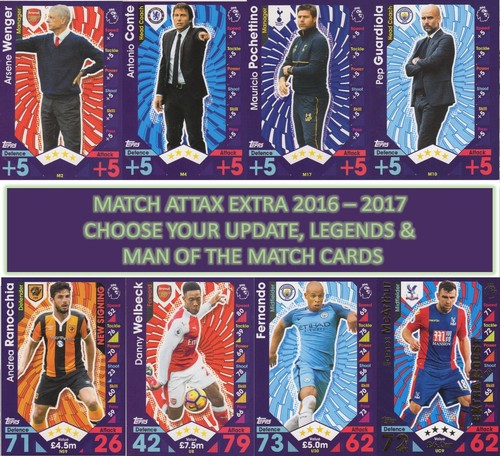 Topps match attax extra - attax, 2016