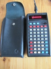 Commodore SR 4148R Taschenrechner mit Etui calculator vintage retro ca 1975