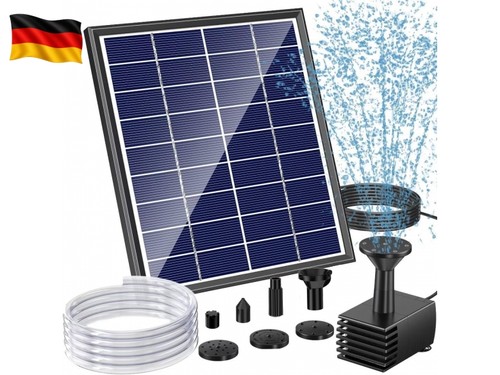 Solarspringbrunnen außen - 6w,