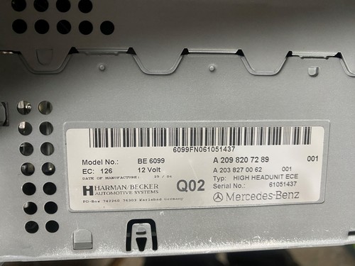 Radio aps navi - aps, mercedes