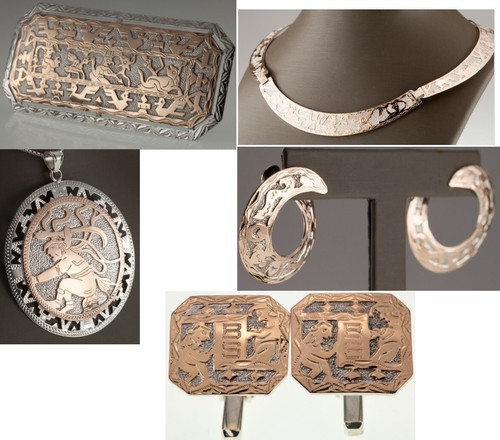 Antike maya schmuckkollektion - antike,