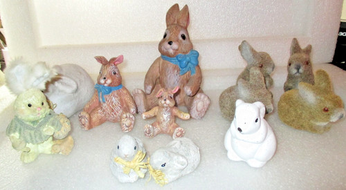 Süße sammlung dekofiguren - sammlung,