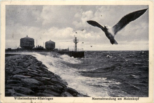 Wilhelmshaven meeresbrandung - wilhelmshaven,