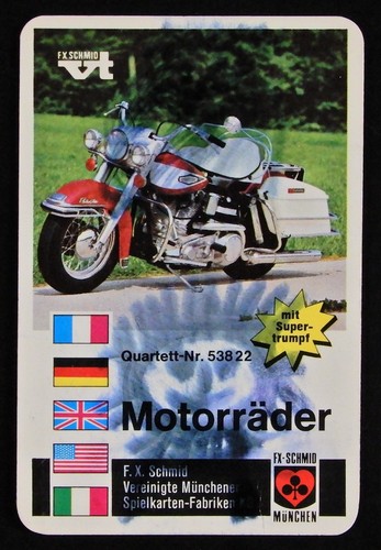 Motorräder quartett fx - motorräder, •