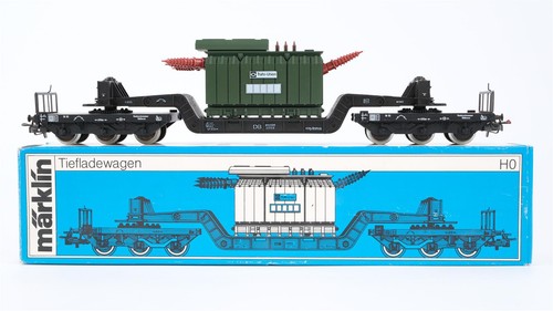 Märklin 4617 tiefladewagen - h0,