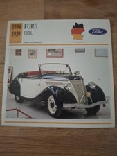 Ford Eifel Sammelkarte, Edito-Service S.A.