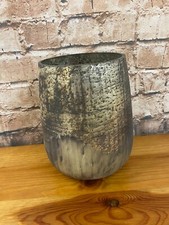 Windlicht Glas lackiert taupe