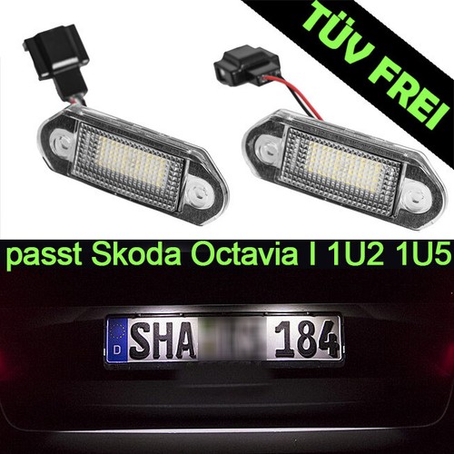 Led kennzeichenbeleuchtung - 2x,