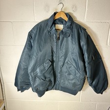 Vintage CWU-36 Jacke Herren Extra Large Blau Flieger Bomber Militär USAF Mirage