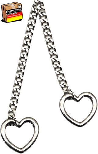 Herz kette damen lariat - herz,