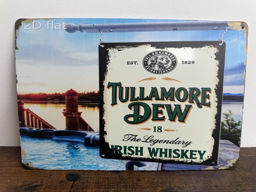 Tullamore blechschild irish - tullamore,