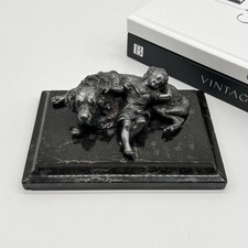 Antike russische Metall Figur