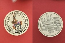 Vaillant Geyser Hase Brauerei Bierdeckel Bier