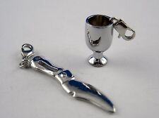 Charm Anhänger fürs Armband oder Kette Thema Koch *Essen und Trinken* Auswahl 