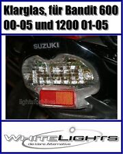 LED Heckleuchte Rücklicht weiss klar Suzuki GSF 600 1200 Bandit clear tail light