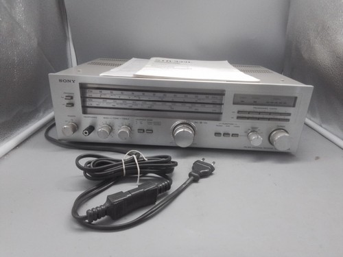 Sony program receiver - sony, fm-am