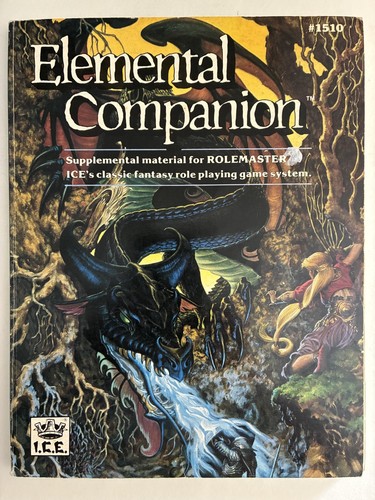 Rolemaster elemental companion - elemental,