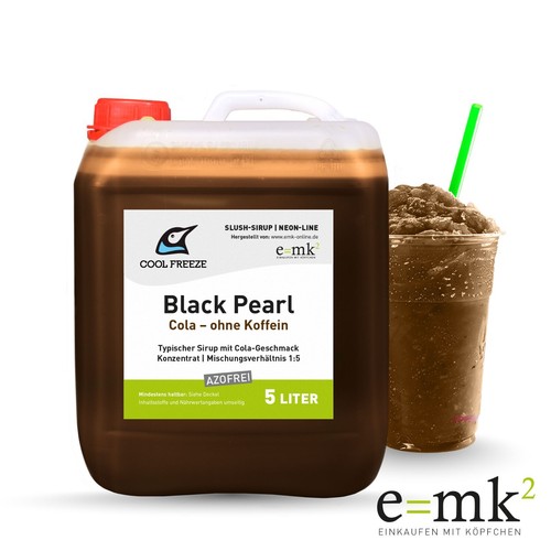 Cola slush eis sirup - |, black