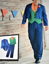 3 tlg. Herren Kostüm JOKER