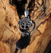 Pendant precious jungite +