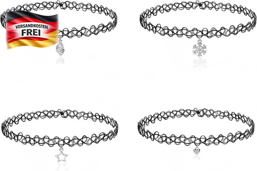 Set mit elastischen choker - 4,
