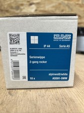 10x Jung AS591-5WW Wippe