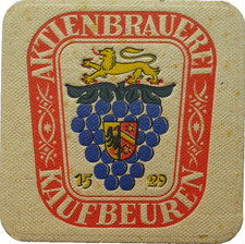 ALTER BIERDECKEL
