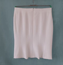 Barbara Kessels Midi Sommer- Rock, Mikro-Silk Polyester, Creme, sehr guter Zust.