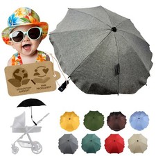 Sonnenschirm Sonnenschutz universal  für Kinderwagen und Buggy UV Schutz 50+