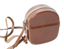 AGFA Kameratasche Movex 88L – Original Bereitschaftstasche Leder braun Vintage