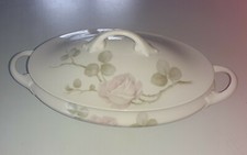 Rosenthal Bavaria Porzellan Terrine oval zartes Rosenmotiv