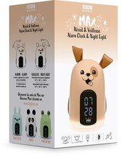 Bigben Kids Wecker und Nachtlicht HELLO Dog Hund dimmbares Display AU388152