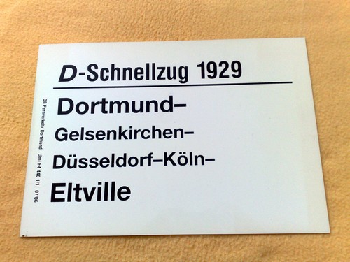 Zls schnellzug 1929 dortmund - d-schnellzug,