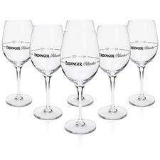 6x Erdinger Bier Glas 0,25l