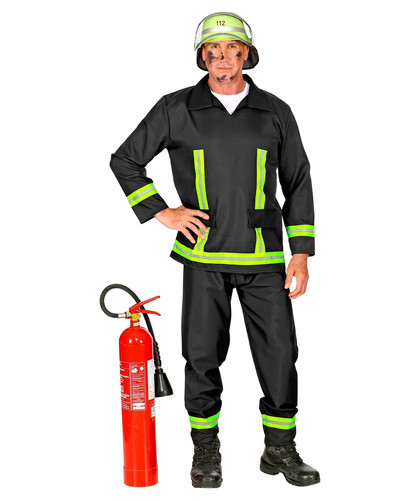 Feuerwehrmann uniform kostüm - feuerwehrmann,