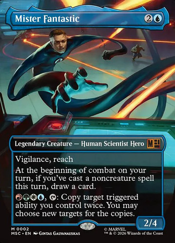 Magic mtg mister fantastic - magic/mtg,